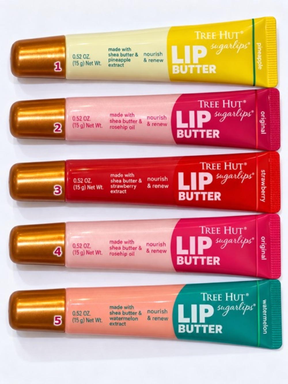 6 piece Tree hut skincare makeup set